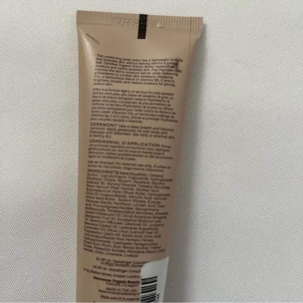 Innersense Organic Beauty Renew Body Lotion Vegan & Cruelty-Free 2.0 Fl Oz NWT
